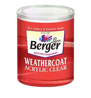 Berger Paint - Weathercoat Acrylic Clear