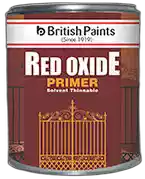 British Paint - Red Oxide Metal Primer