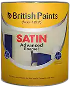 British Paint - Satin Advanced Enamel